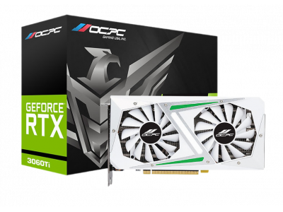 Card màn hình OCPC GeForce RTX™ 3060Ti 8GB GDDR6 ZT WHITE - OCVN3060TIG8ZTWH